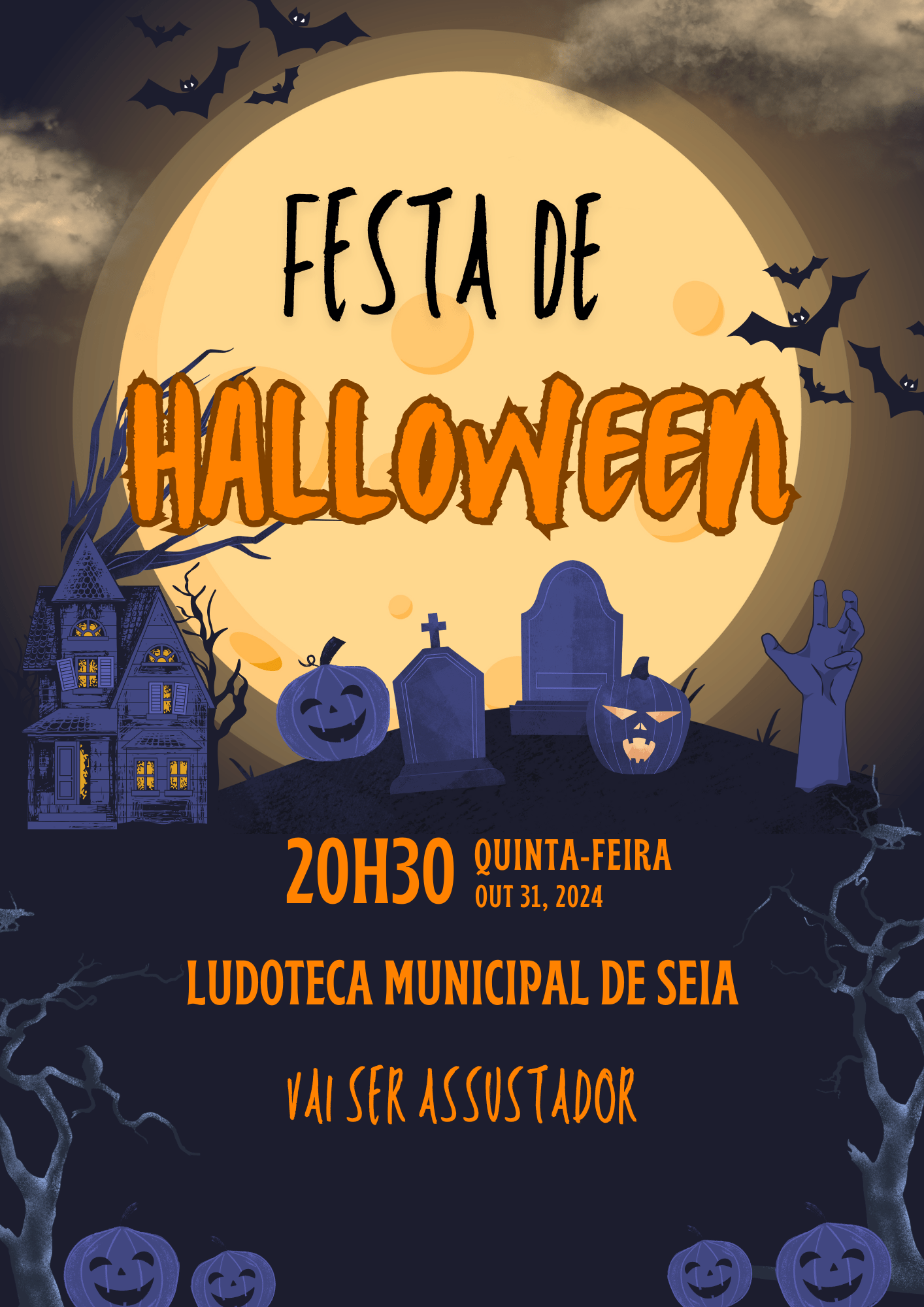 Festa de Hallowen na Ludoteca