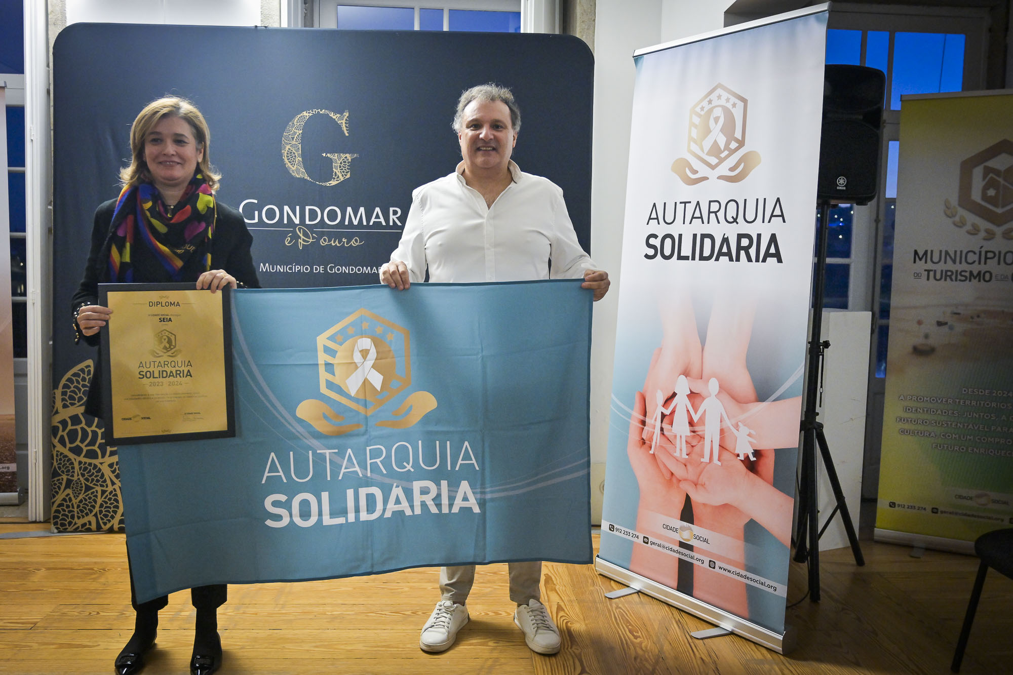 gondomar, casa branca entrega de galardões do desporto e autarquia solidaria j.paulo.coutinho/CMG