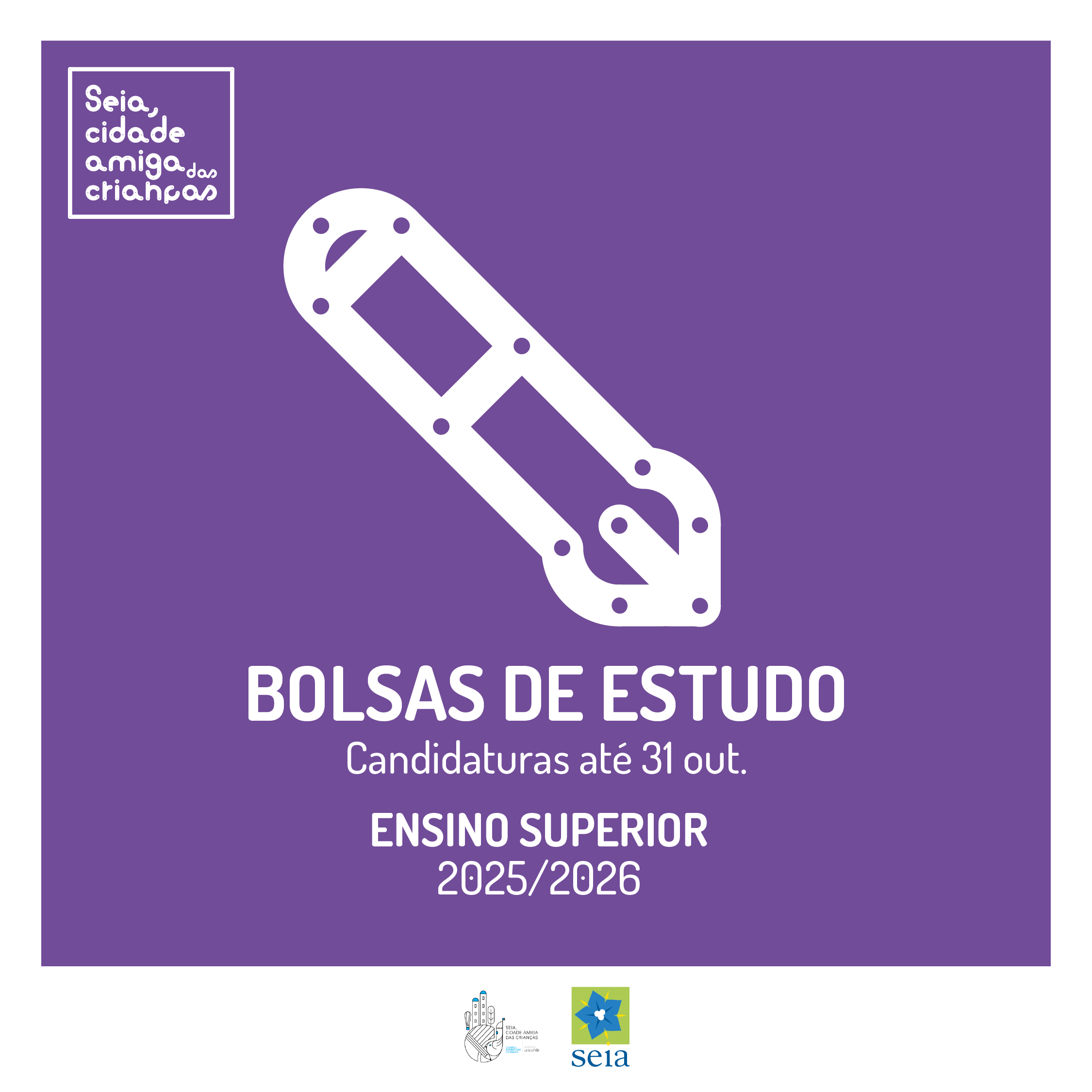 Aberto período de candidaturas para bolsas de estudo no ensino superior