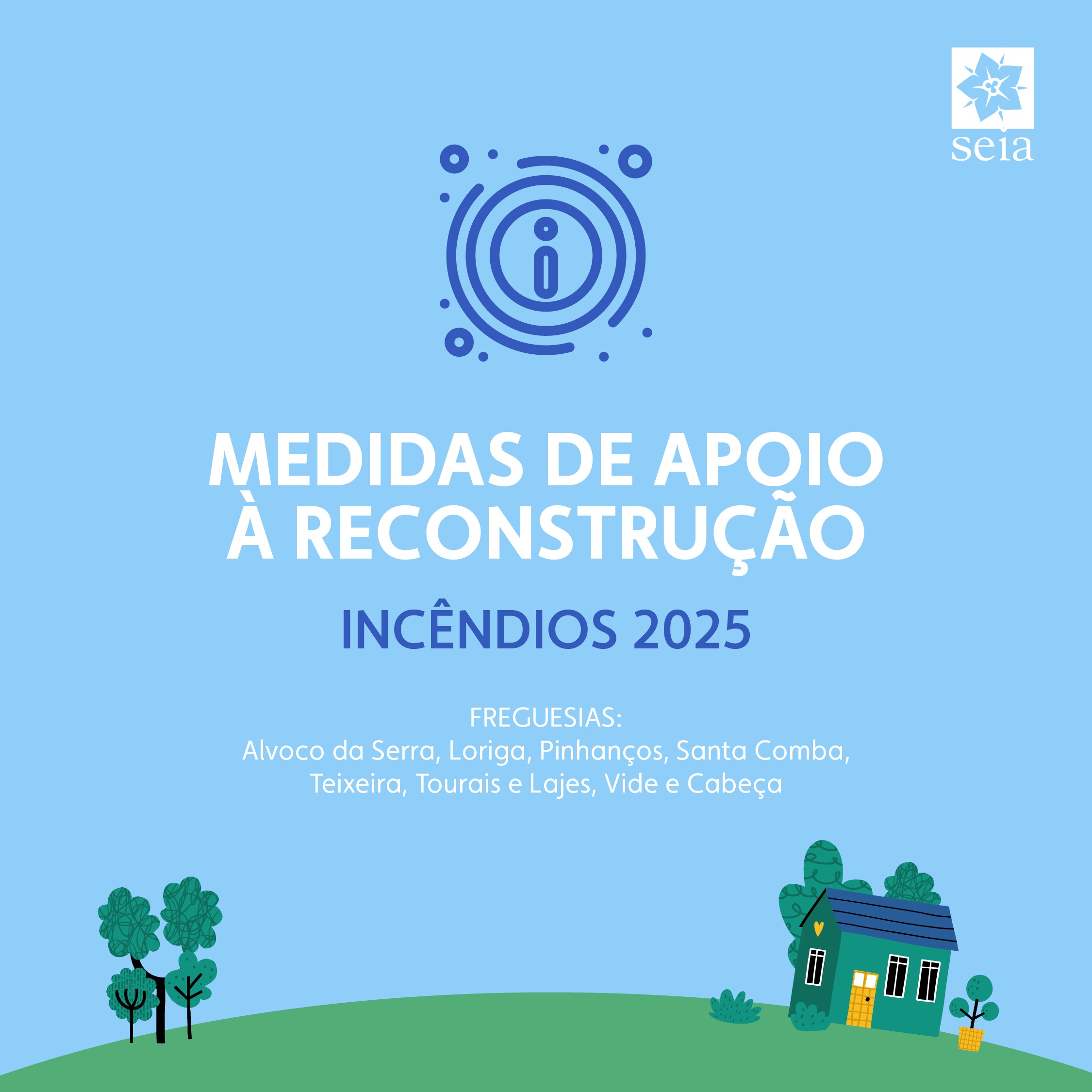 Município disponibiliza medidas excecionais de apoio à reconstrução pós-incêndios 2025