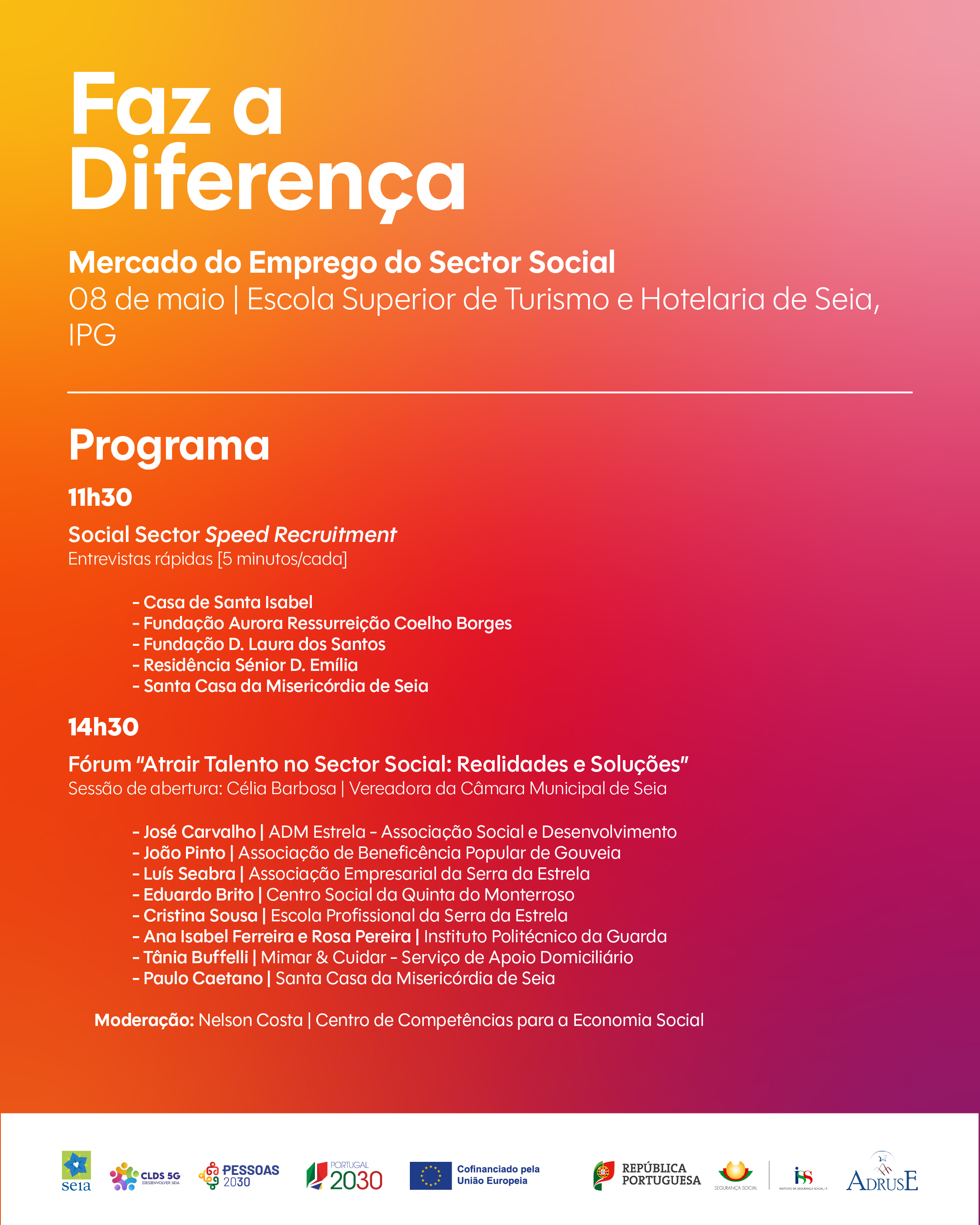 Mercado do Emprego do Sector Social | 2 Concelhos, Um Futuro: Território de Oportunidades