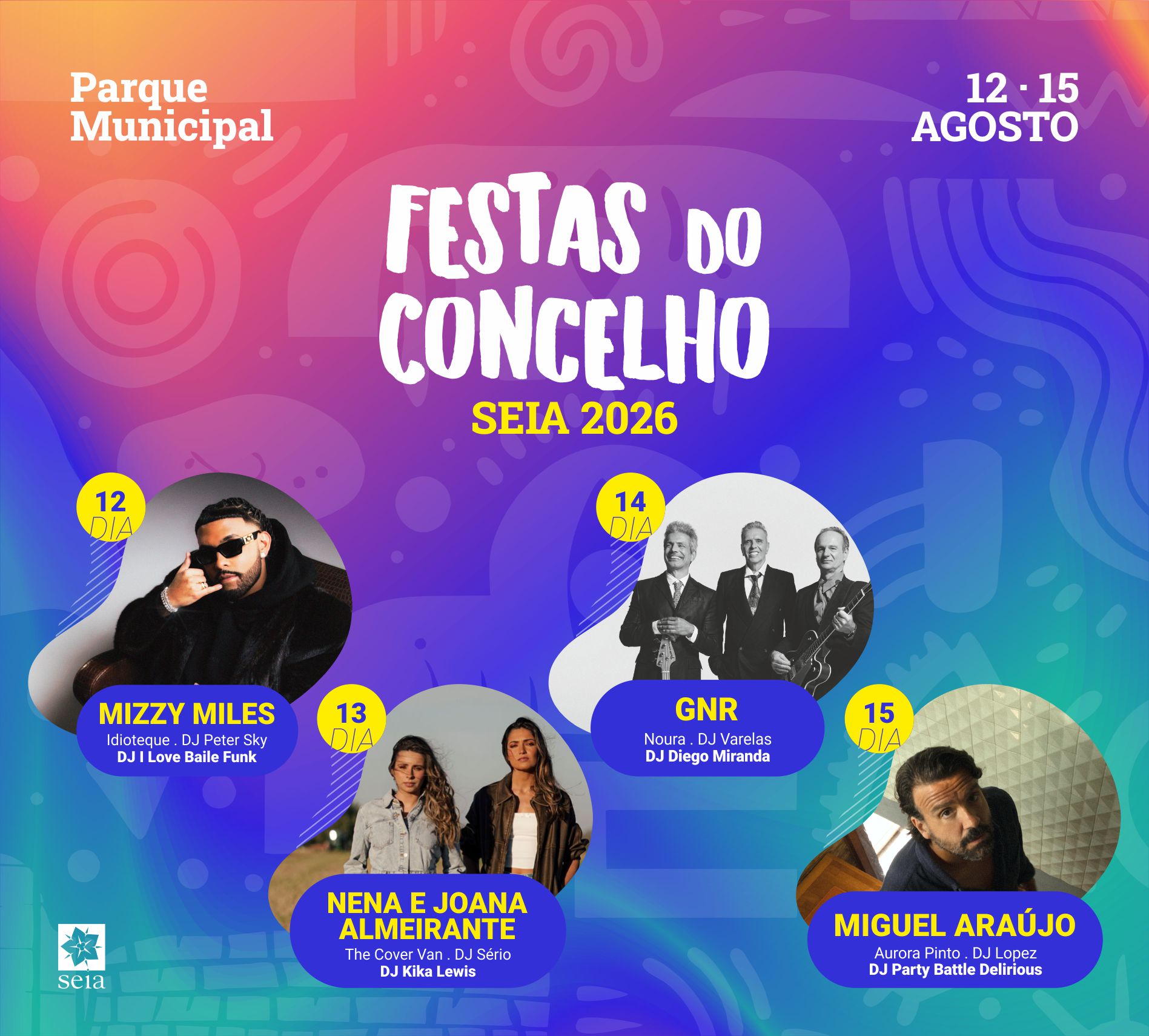 Festas do Concelho de Seia 2026: inscrições abertas