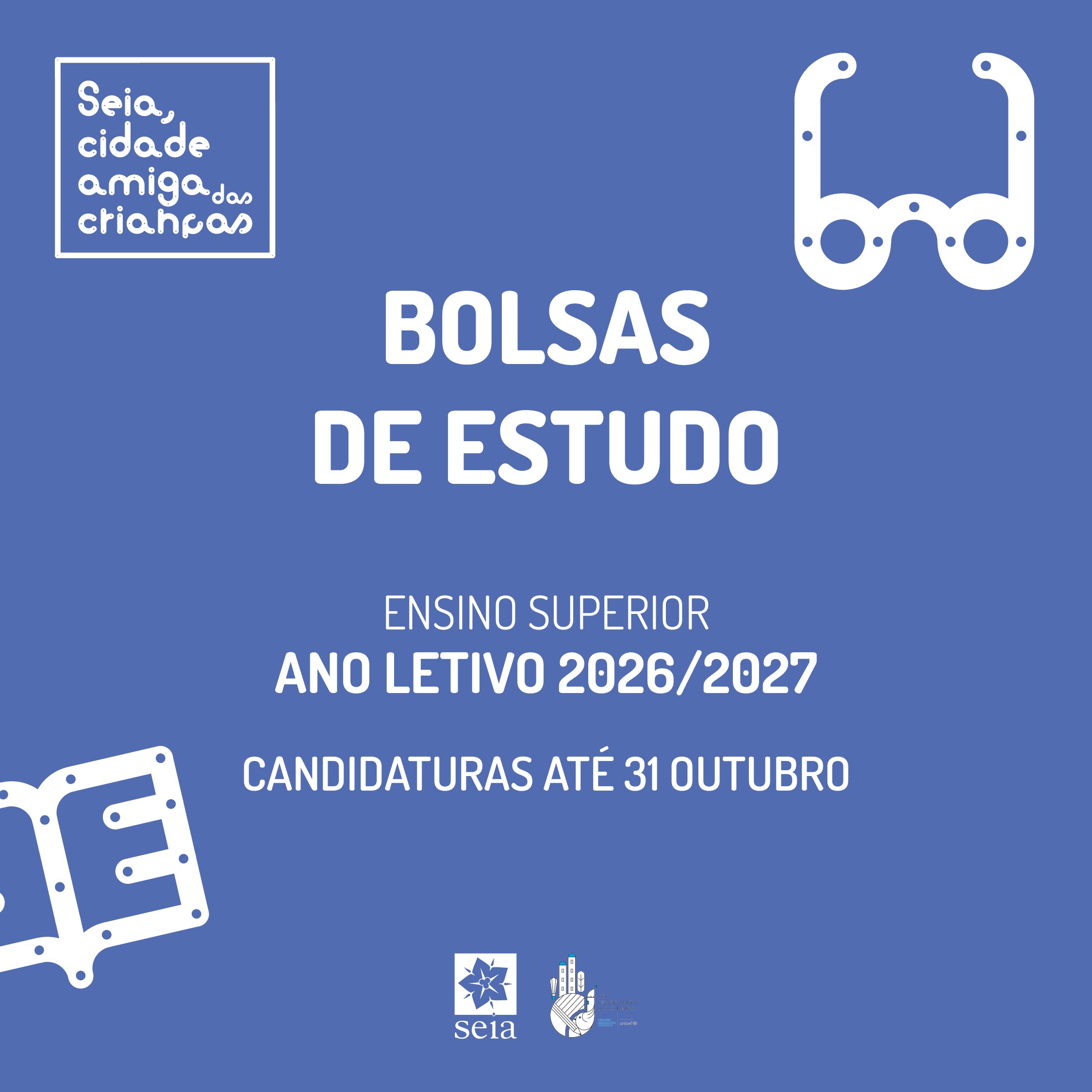 Bolsas de estudo para o ensino superior: candidaturas de 1 a 31 de outubro