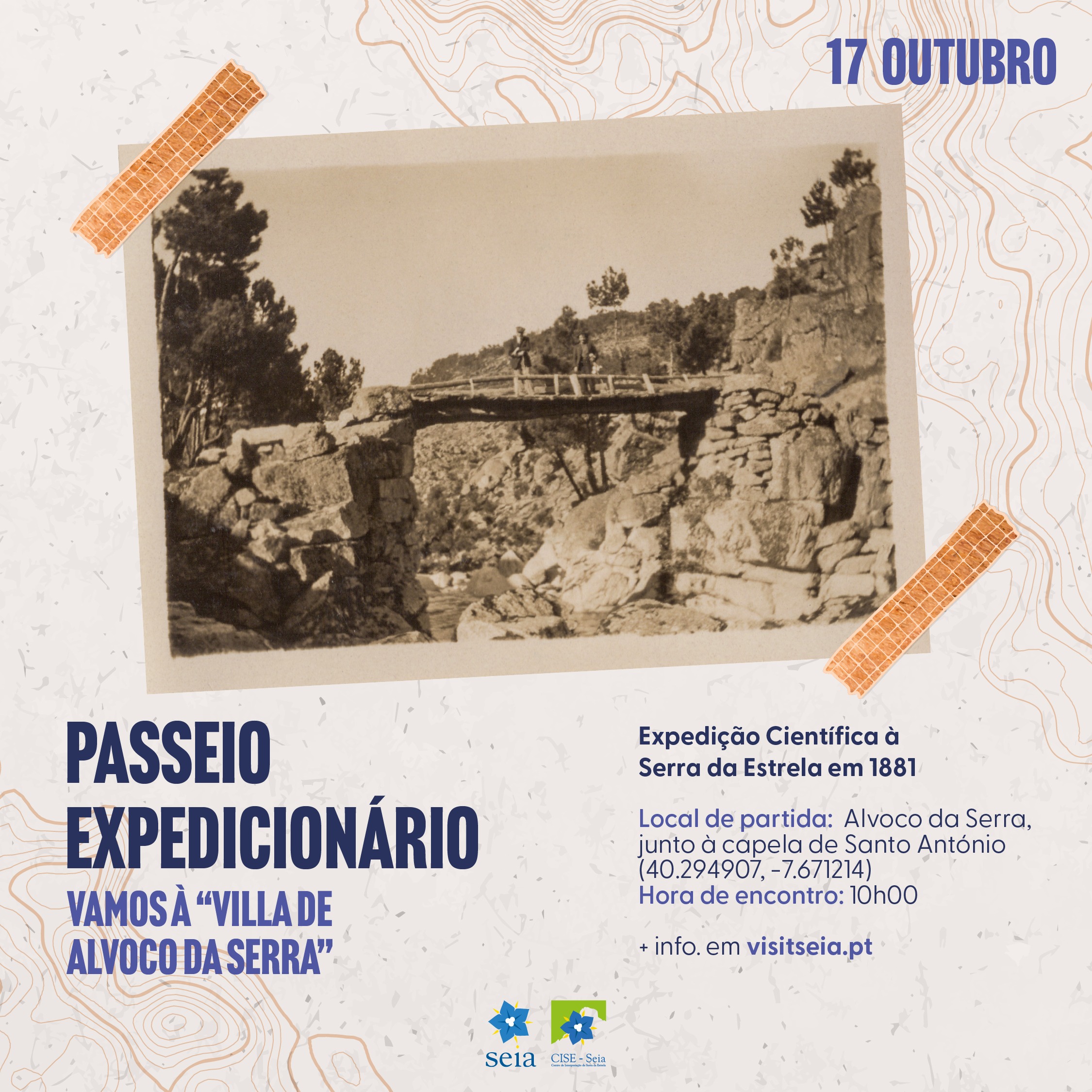 Passeio Expedicionário – Vamos à “villa de Alvoco da Serra”