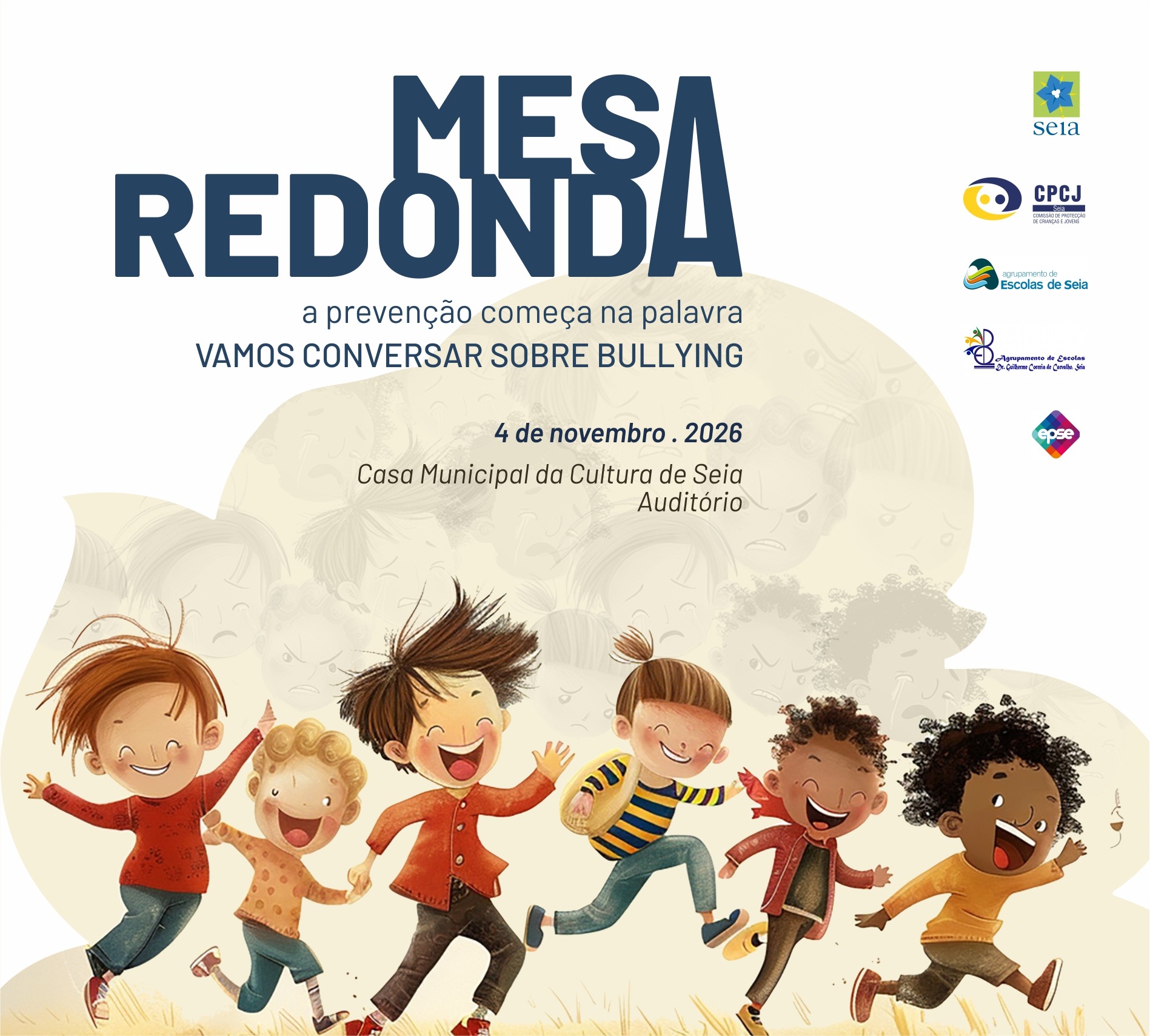 CPCJ de Seia promove mesa redonda sobre prevenção do bullying